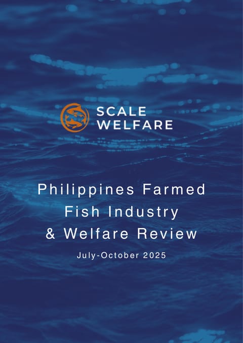 Cover of the Philippines Farmed Fish Industry & Welfare Review